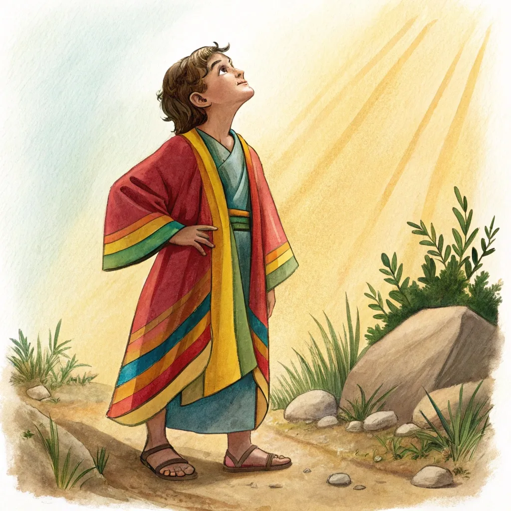 Біблія для дітей: Йосип і його дивовижний одяг