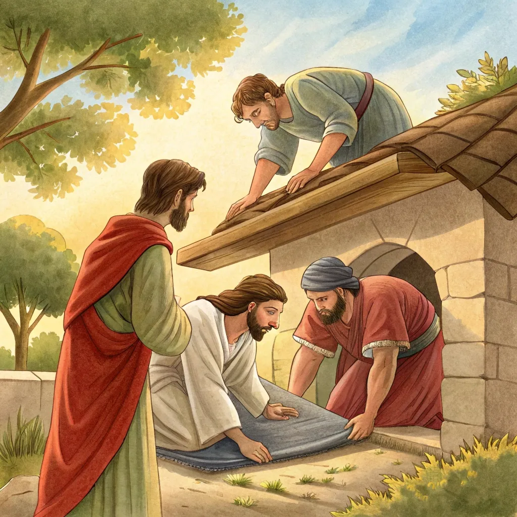 Біблійна історія: Чотири вірних друга