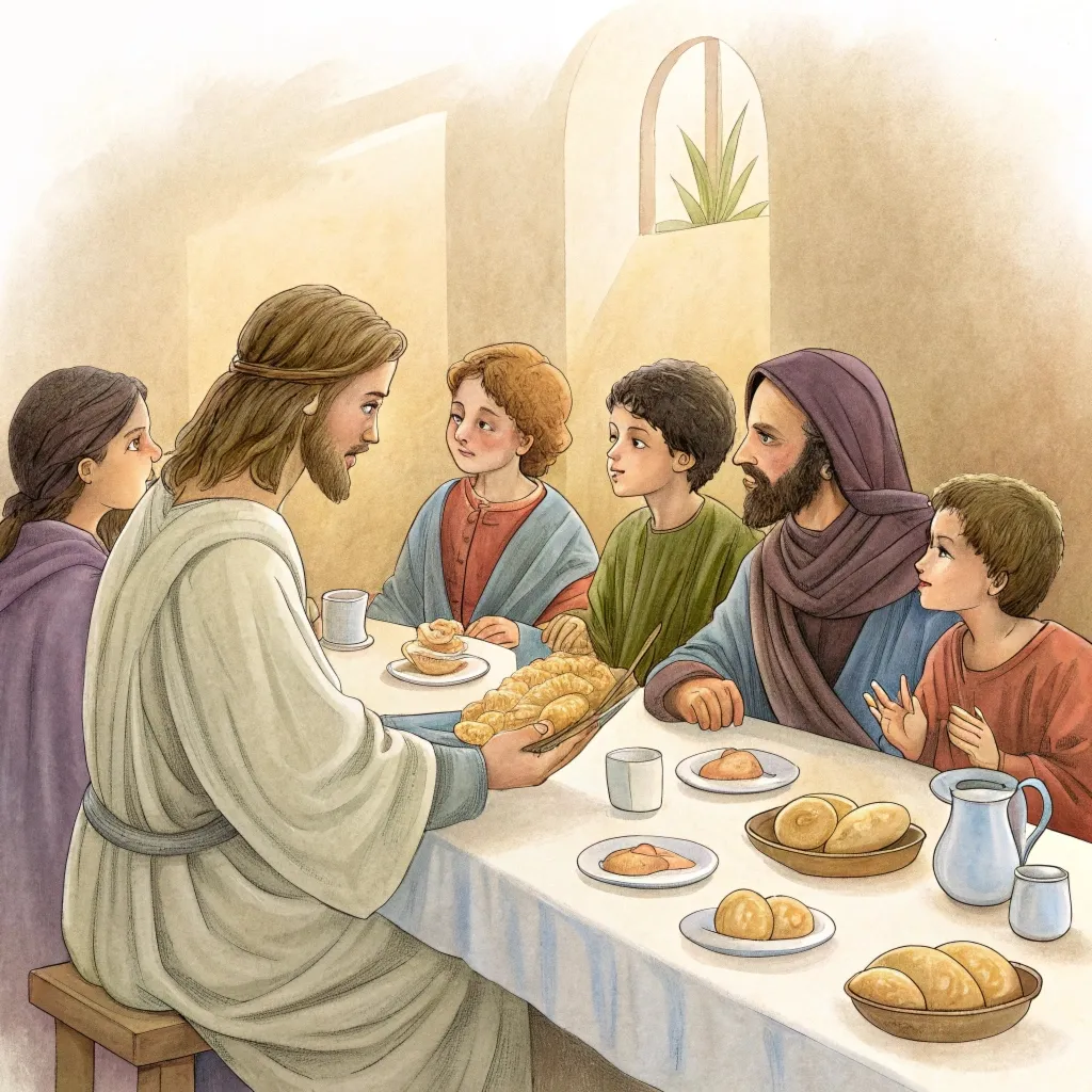 Біблійна історія - Таємна вечеря