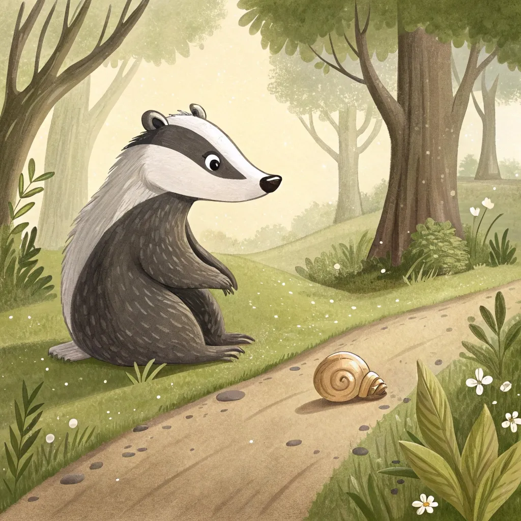 Борсук та равлик