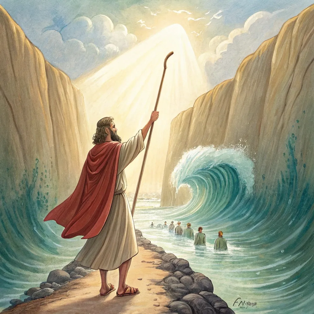 Чудесний перехід Моісея і євреїв через Червоне (Чермне) море