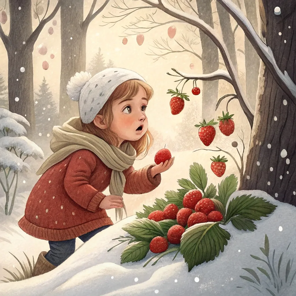 Казка про Земляниці під снігом