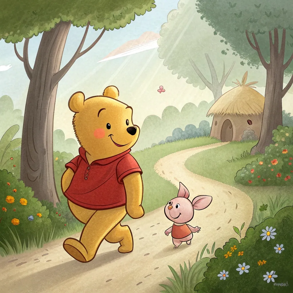 Вінні-Пух та його друзі (3 частина- Пух та Паць пішли на лови і ледь-ледь не зловили Бабая)