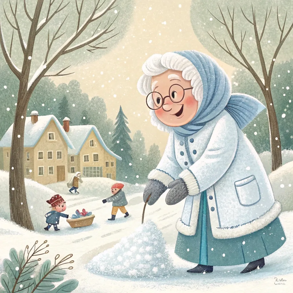 Витівки бабусі зими