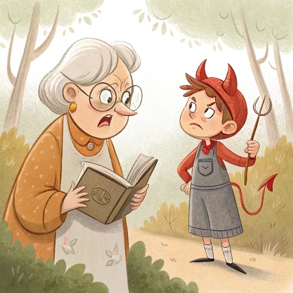 Баба і чорт