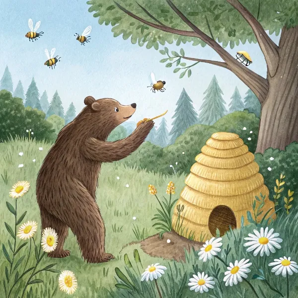 Бджоли і ведмідь