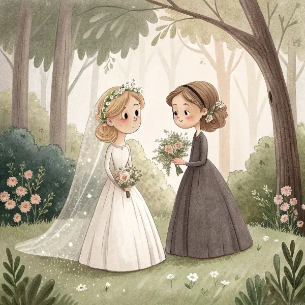 Біла та чорна наречені