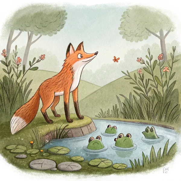 Братчик Лис і жаби