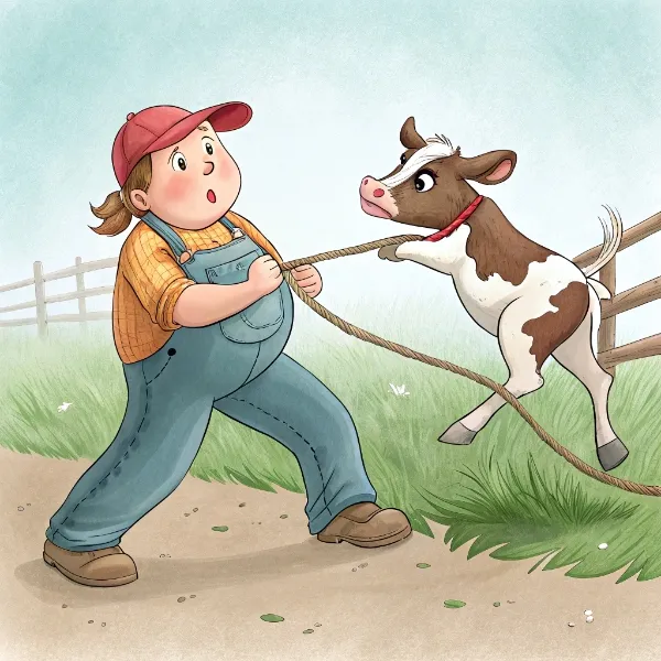 Черевань і теля