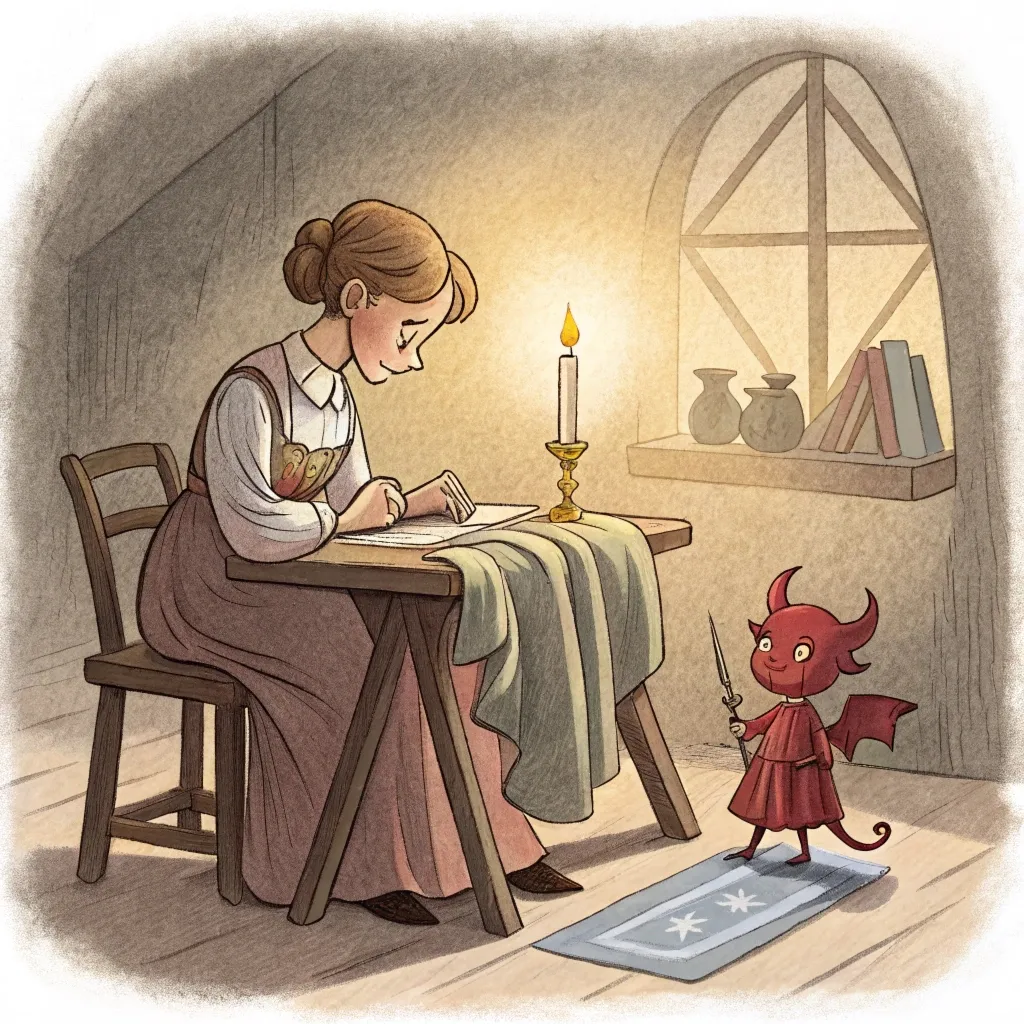 Чорт і швачка