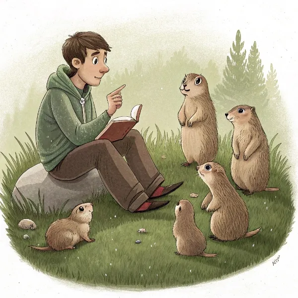 Дмитро і п’ять ховрахів