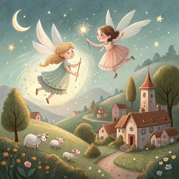 Добрі феї Добромірка і Добровідка