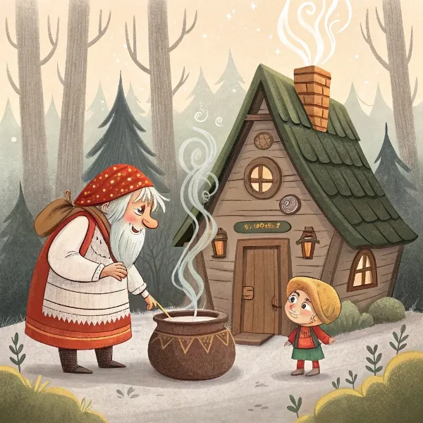 Допитливий Дмитрик та Баба Яга