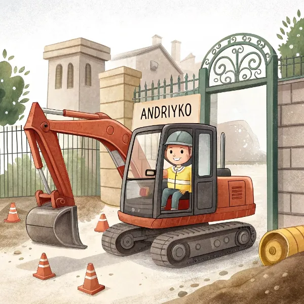 Екскаватор Андрійко і його велика місія