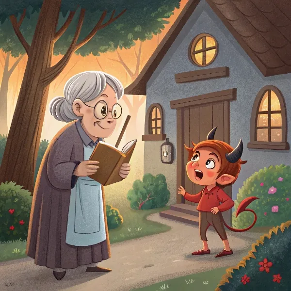 Як баба чорта обдурила