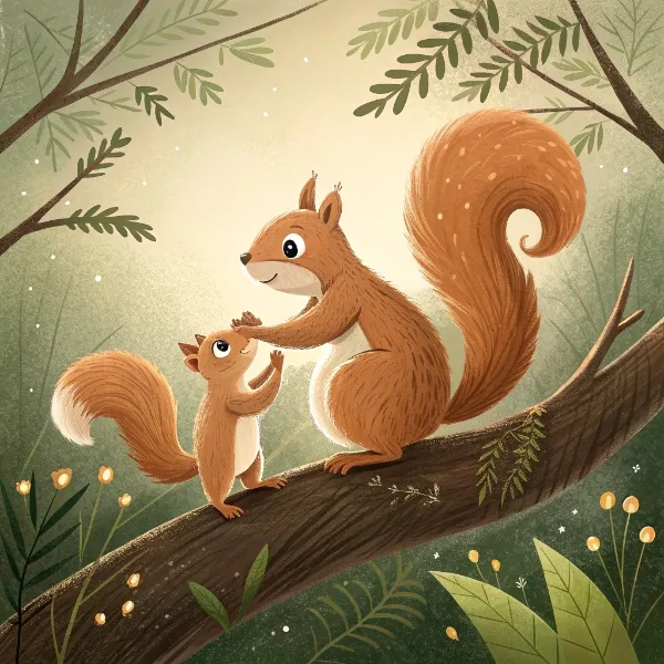 Як білочка Яна знайшла маму