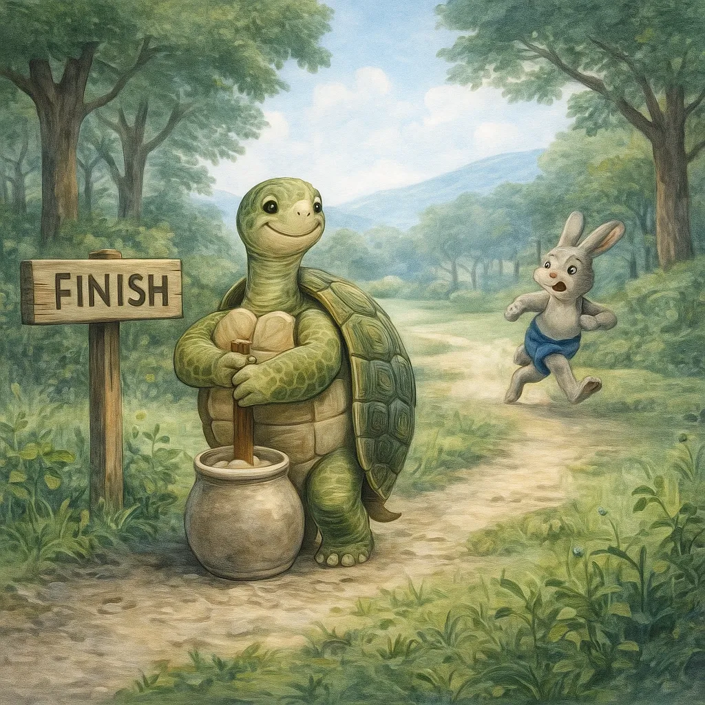 Як Братчик Черепаха переміг Братчика Кролика