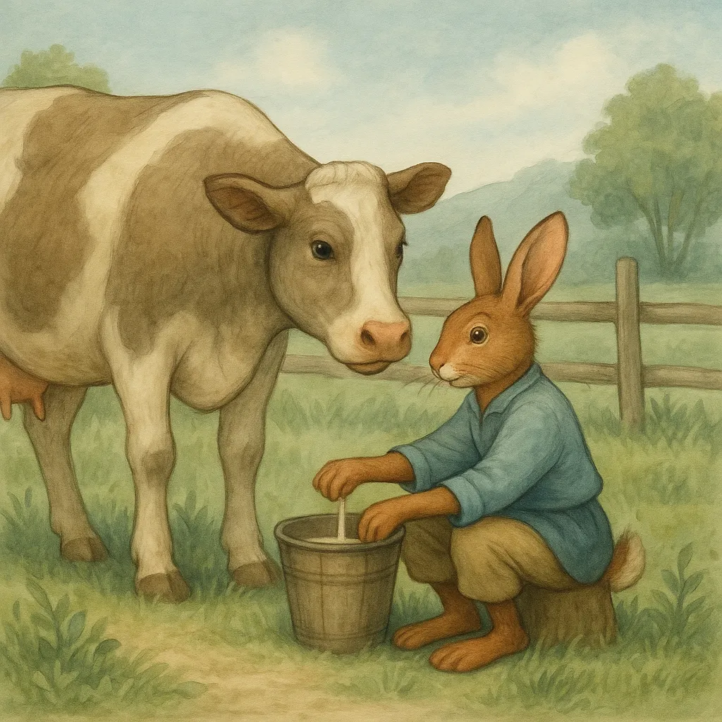 Як Братчик Кролик видоїв Матінку Корову