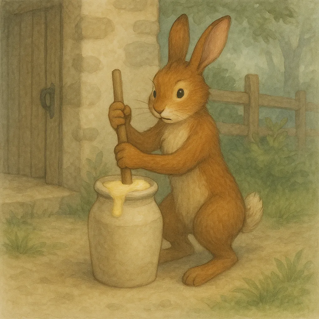 Як Братчик Кролик впорався з маслом