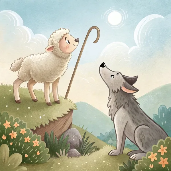 Як Ягня врятувалося від Вовка