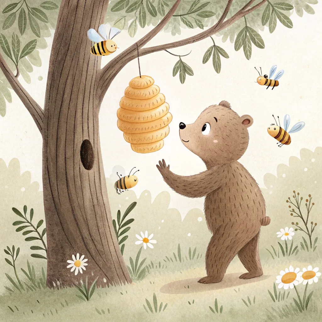 Як ведмедик Барні здобув мед