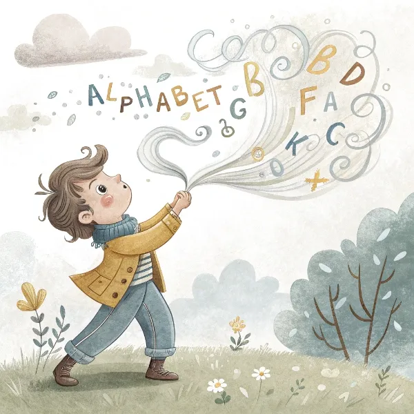 Як Вітерець азбуку вивчав