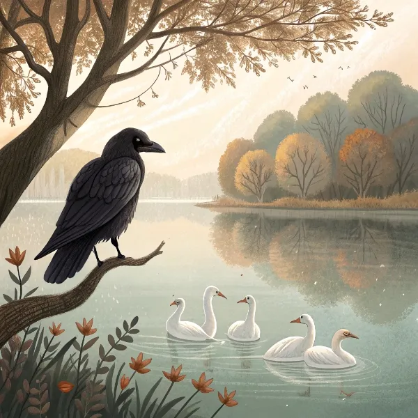 Як Ворон мріяв стати Лебедем