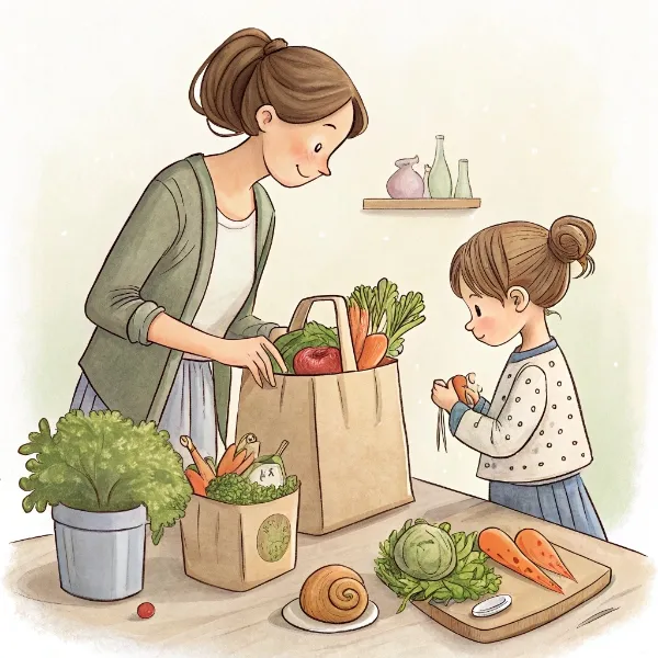 Каролінка і равлик