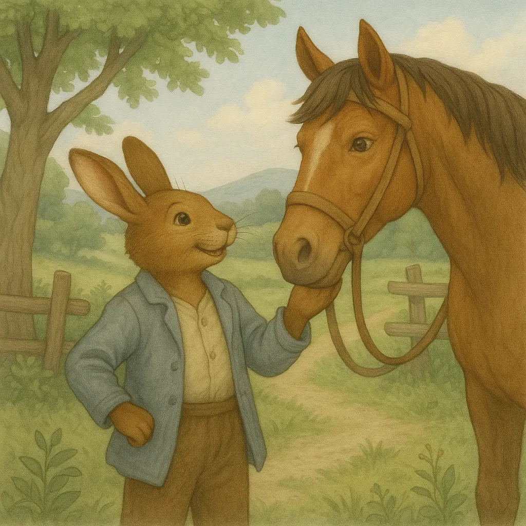 Казка про коня Братчика Кролика