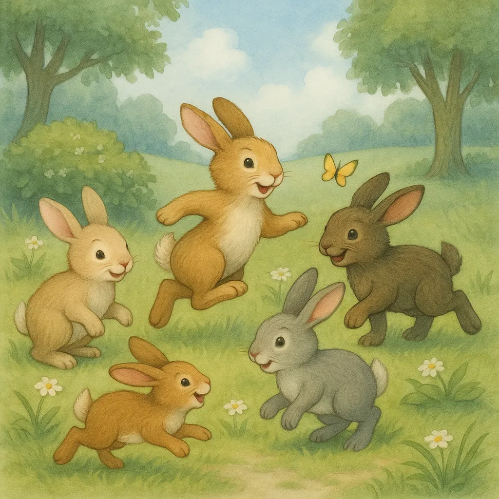 Казка про маленьких кроленят