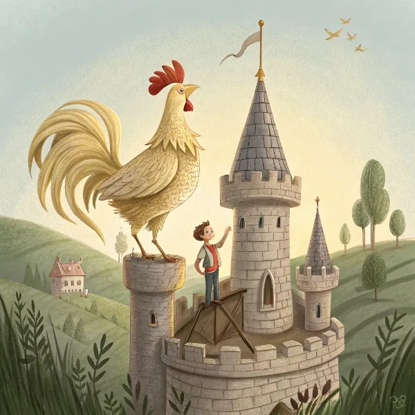 Казка про золотого півника