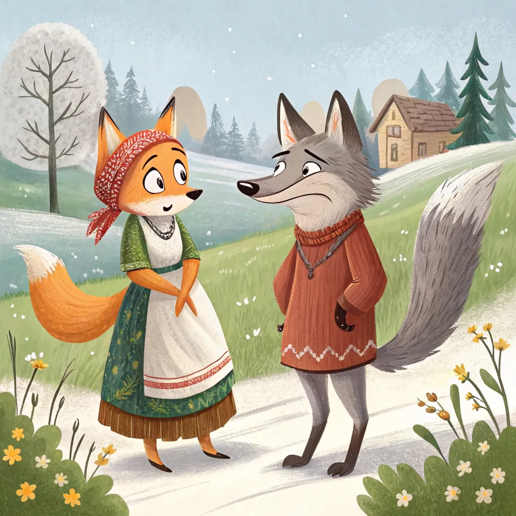 Лисичка-сестричка й вовк