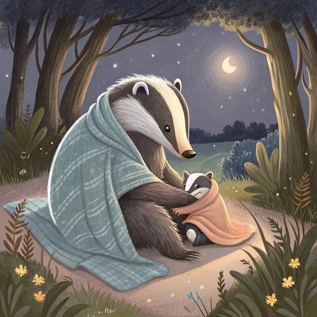 Любов, яку не видно: Борсук Татко і маленька Хмаринка