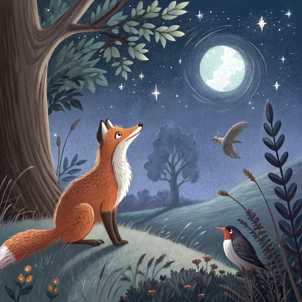 Місячне шоу Лиса Микити: Як Лис обдурив фазанів