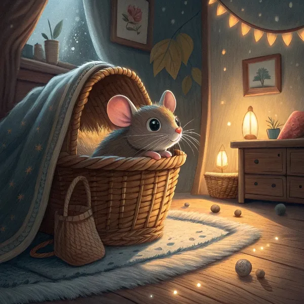 Мишка в кошику: історія Кишмишу