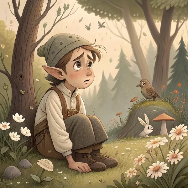 Монах у тернику