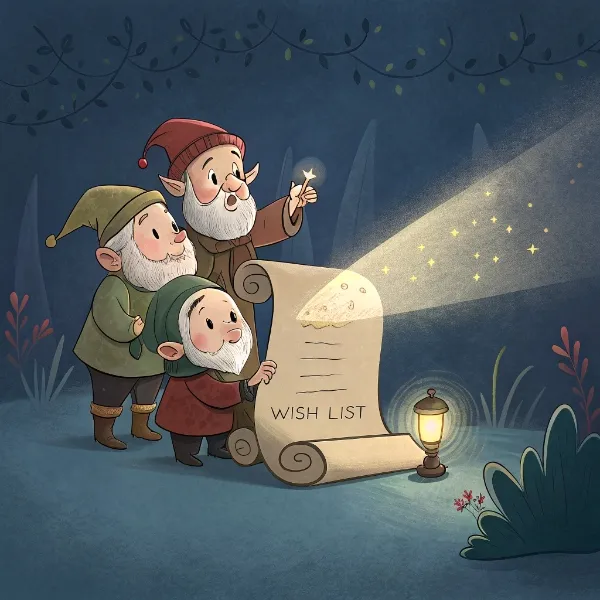 Нічні гноми та список таємних бажань