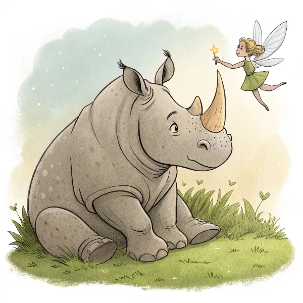 Носоріг та фея