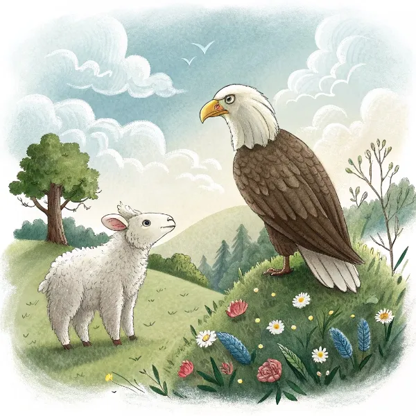 Орел і ягнятко