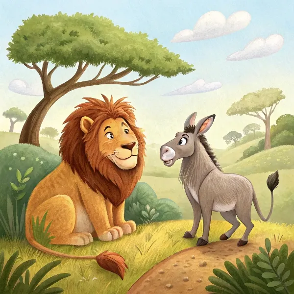 Осел і Лев