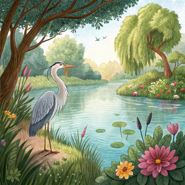 Перебірлива Чапля