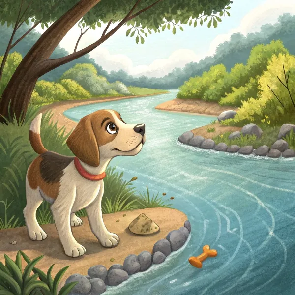 Песик і втрачена кістка