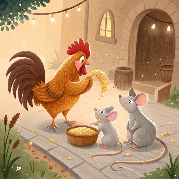 Півник і двоє мишинят