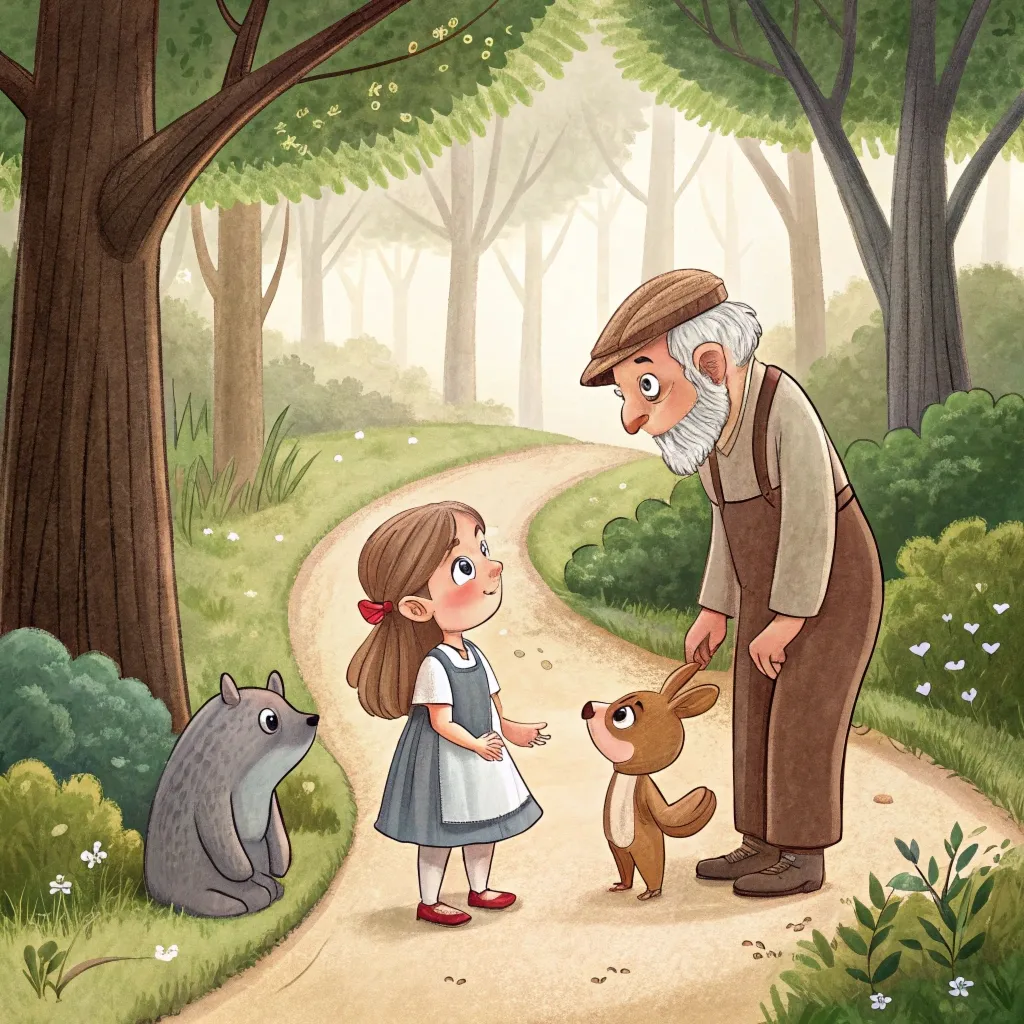 Про дідову дочку та бабину дочку