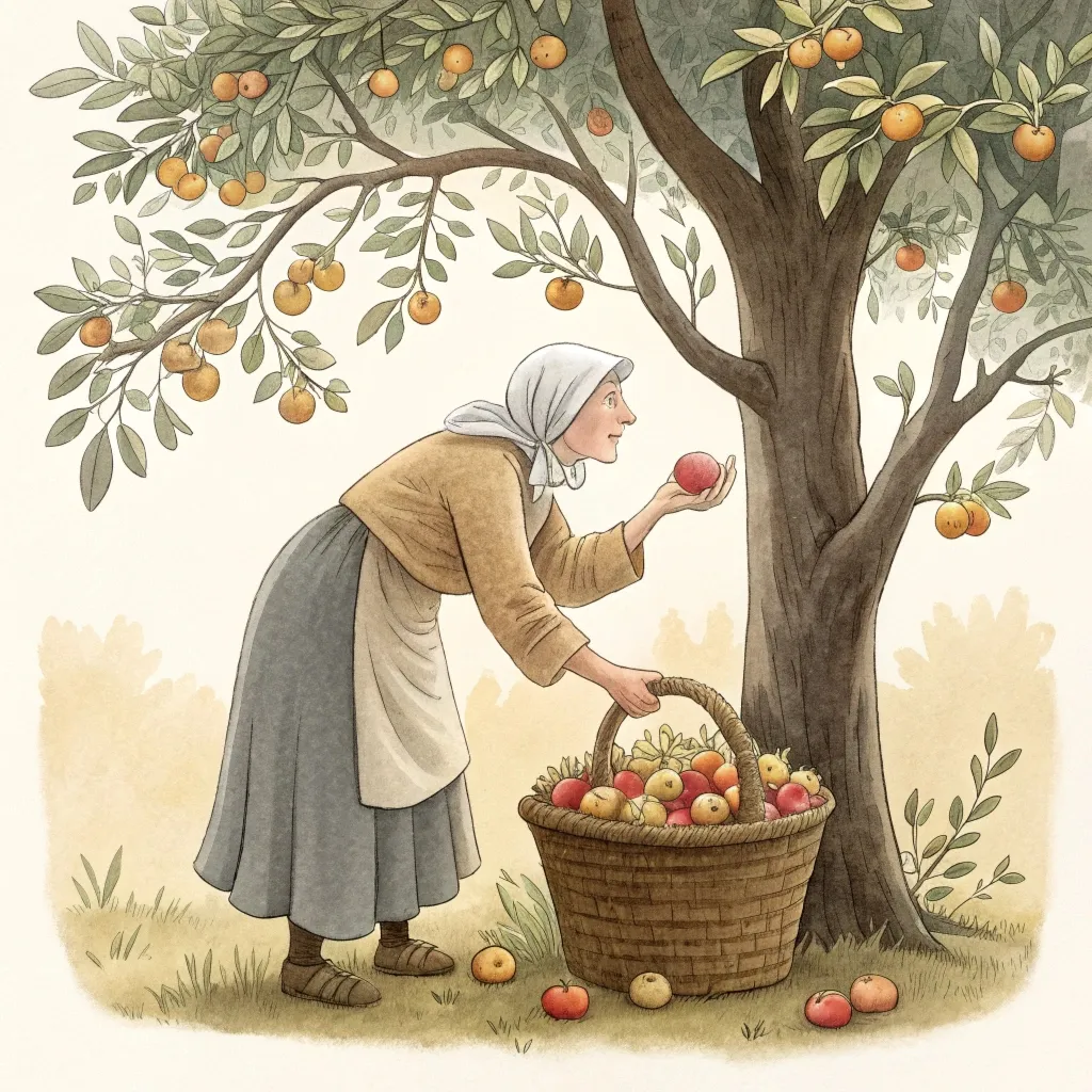 Про липку та зажерливу бабу