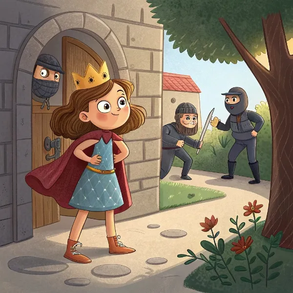 Про розбійників, сміливу дівчину і царя