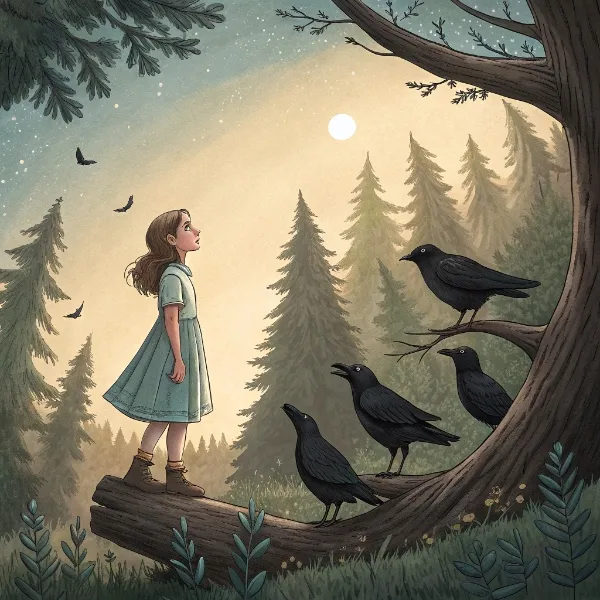 Про сімох братів-гайворонів і їх сестру