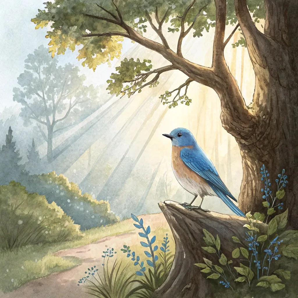 Про синього пташка