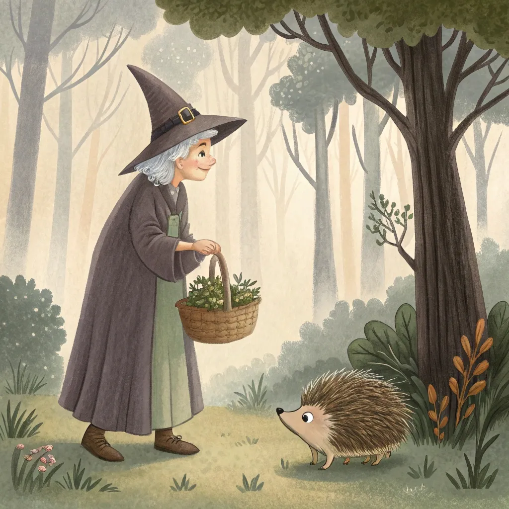 Про відьму та іжачка