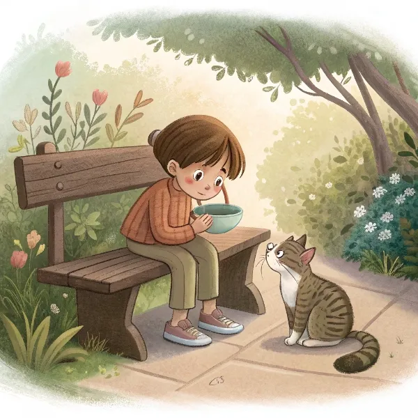 Про загублену кішечку